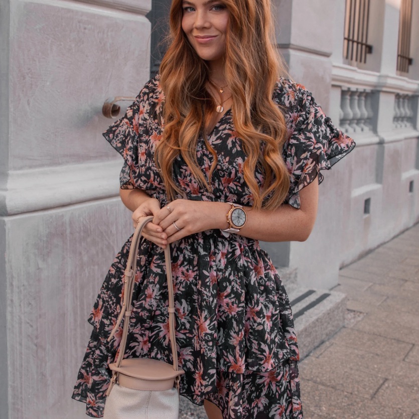 Tula Rosa Tate Mini Dress In Floral